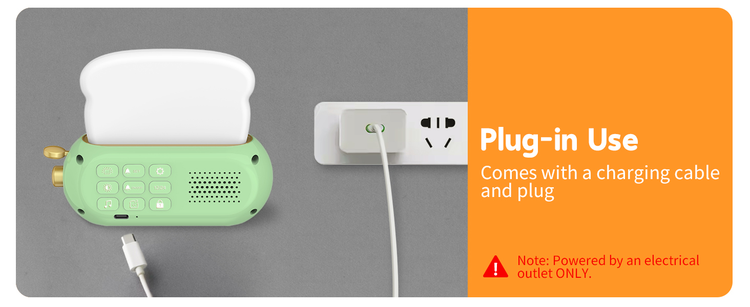 Mians Powered Alarm Clocks