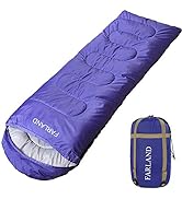 FARLAND Sleeping Bags 20? for Adults Teens Kids with Compression Sack Portable and Lightweight fo...