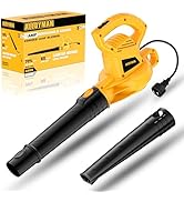 ALLOYMAN Electric Leaf Blower,7AMP Lawn Blower,130MPH Mini Leaf Blower Lightweight &amp; Portable for...