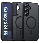 Oterkin Magnetic for Samsung Galaxy S24 FE Case Matte, S24 FE Phone Case Compatible with MagSafe ...