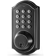 Door Lock with Keyboard, Zinc Alloy Keyless Entry Smart Deadbolt Lock, Front Door Key Lock, Easy ...