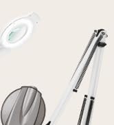light with magnifying glass hands free magnifying glass with light magnifying floor lamp facial ligh