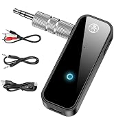 AUX Bluetooth 5.4 Adapter for Car, 2 in 1 Wireless Bluetooth Transmitter and Receiver, 3.5mm 3.5 ...