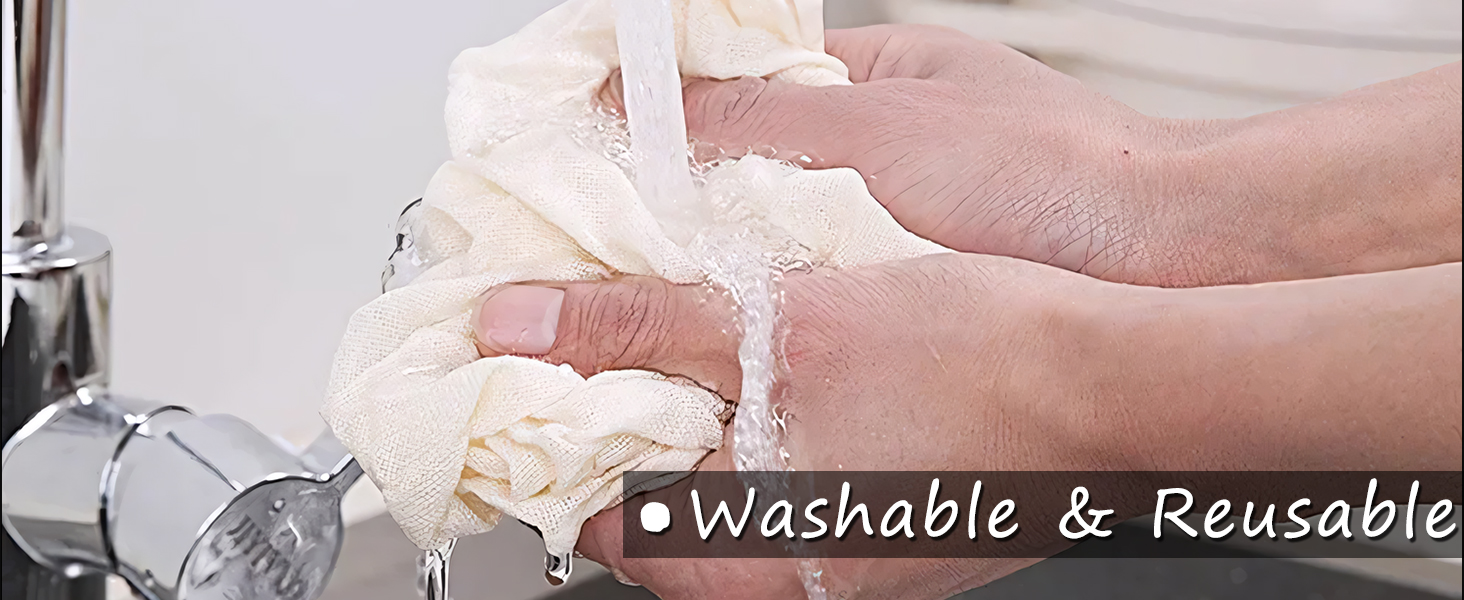 Reusable &amp;amp; Washable