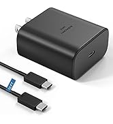 45W Samsung Super Fast USB C Wall Charger with 10ft Type C Long Fast Charging Cable for Samsung G...