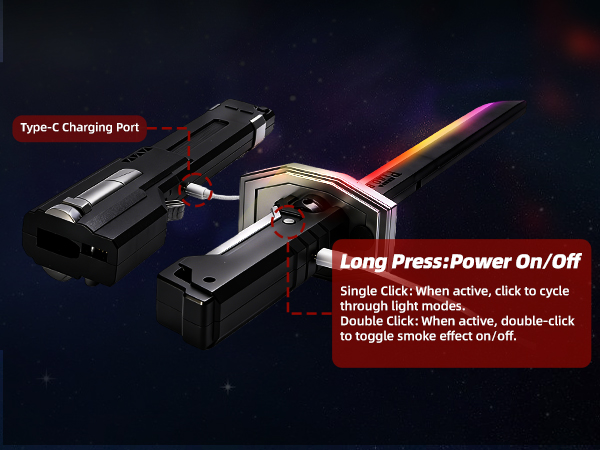 light up sword