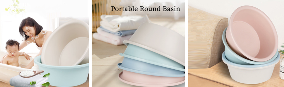 5 Quart Stackable Camping Dishpan