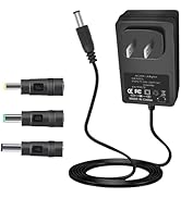 15V 2A Power Supply Charger Cable (Input AC 100V-240V, Output DC 15 Volt 2 Amp 30 Watt) Adapter T...