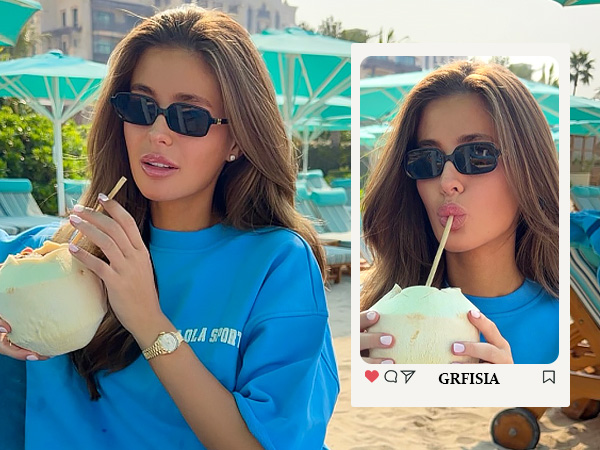 Small rectangular sunglasses