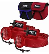 RUNCL Fishing Rod Sleeves &amp; Reel Bags, Spinning/Casting Rod Socks &amp; Spinning/Baitcasting Reel Cov...