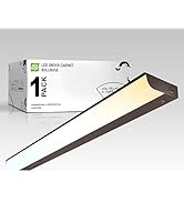 ASD 24 Inch LED Under Cabinet Lighting Hardwired, On/Off &amp; Color Temp Switch, 12W 1051LM, 5CCT 27...