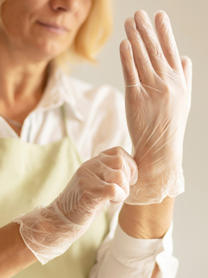 ForPro Powder Free Vinyl Gloves