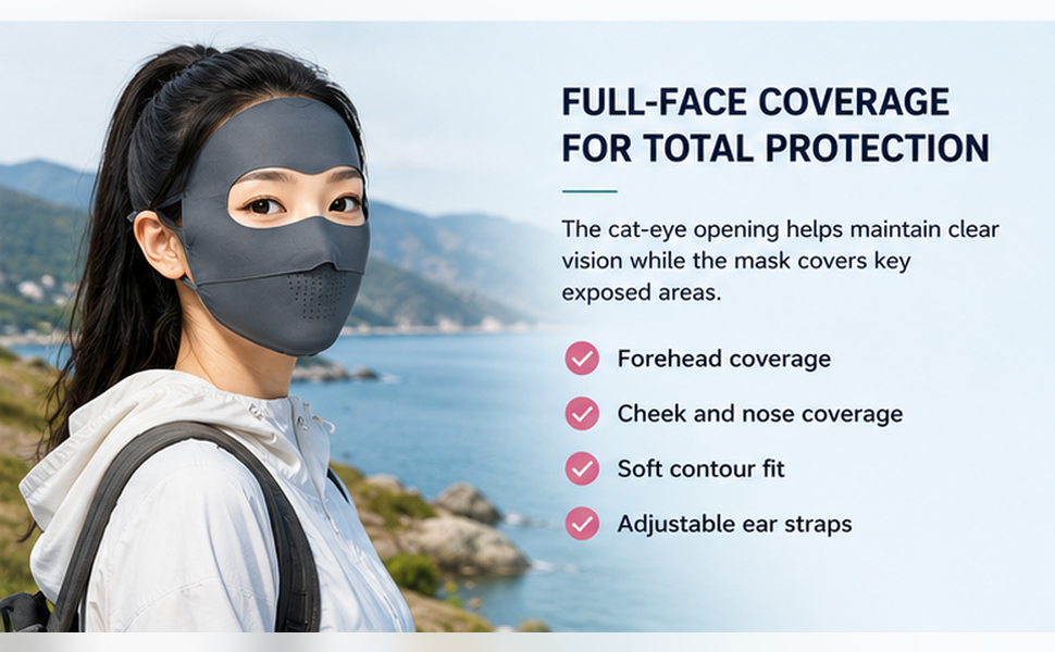 Sun Protection Mask Face Cover