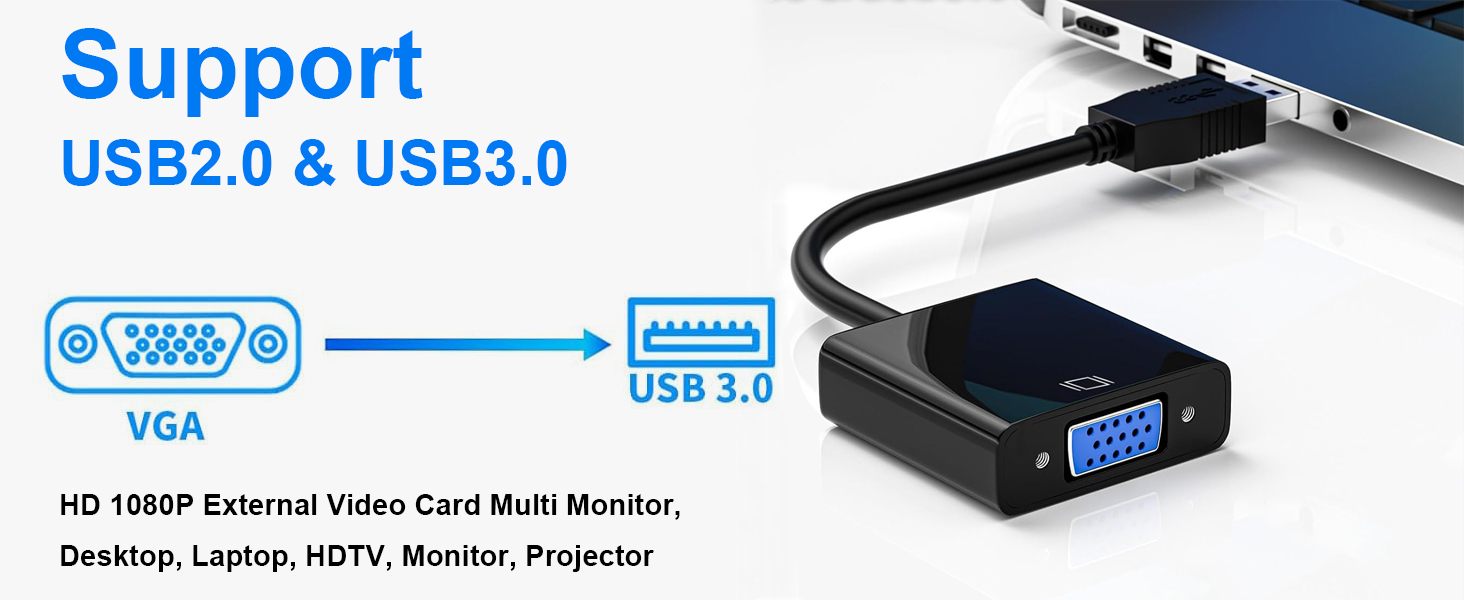 USB to VGA Adapter