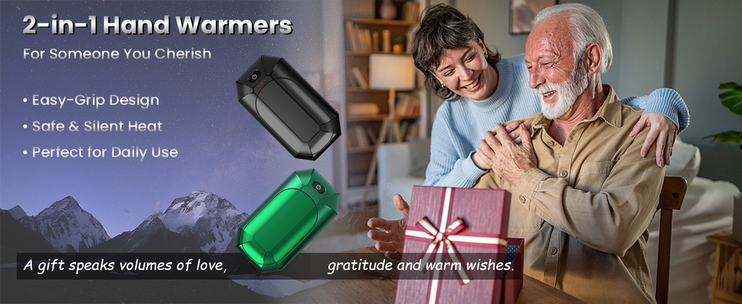 2-in-1 hand warmers to share