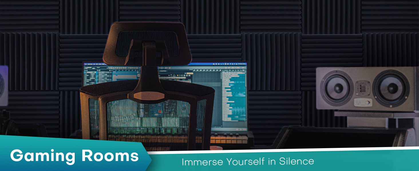 Sound proof foam panels for walls acoustic foam panels acoustic panels sound absorbing