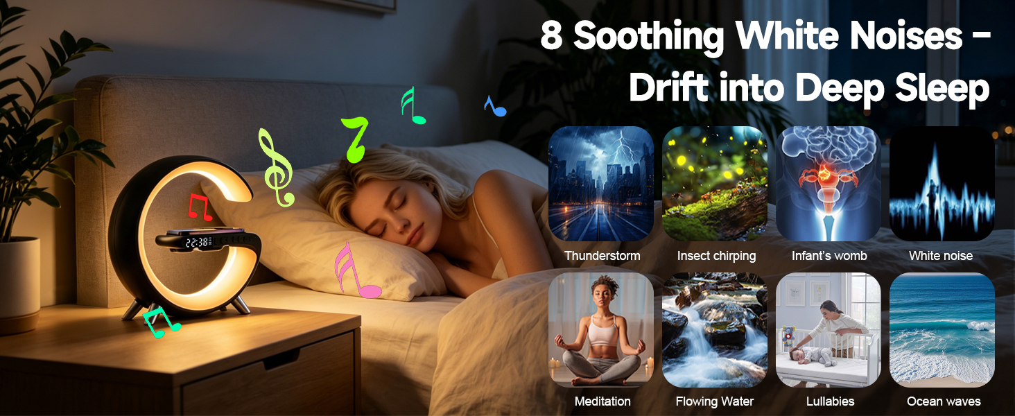 Natural Sleep Aid Sound Machine