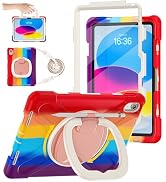 BATYUE Case for iPad (A16) 11th/10th Gen 11''/10.9'' 2025/2022 - Heavy Duty Shockproof Cover with...