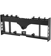 VEVOR Skid Steer Pallet Frame, 4000 lbs Rated Load Capacity, 45-inch Pallet Fork Frame Attachment...