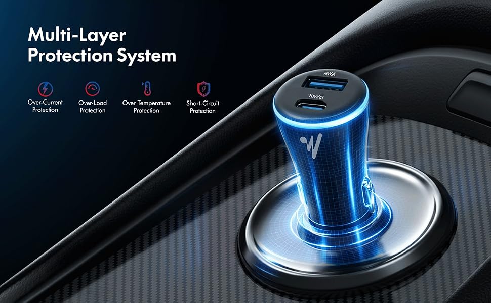 Wozoyo 20W Car Charger