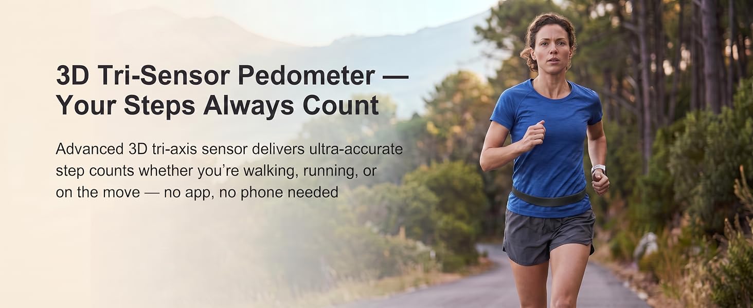 3D Pedometer for Walking