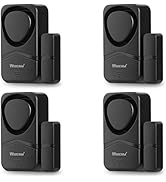 Wsdcam Window and Door Alarms for Home Security, 110dB Magnetic Sensor Alarm, Pool Door Alarm for...
