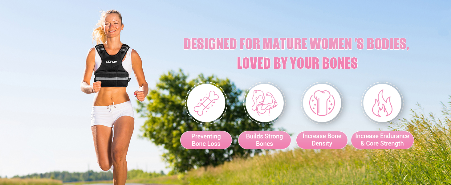 DESIGNED FOR MATURE WOMEN’S BODIES, LOVED BY YOUR BONES