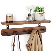 Walnut Wood Wall Shelf