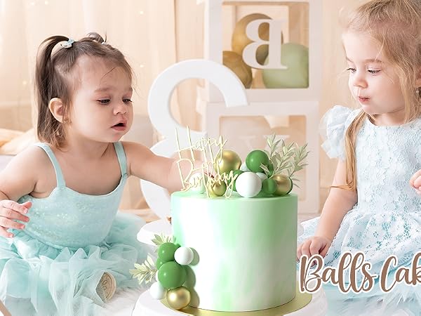 ball cake topper