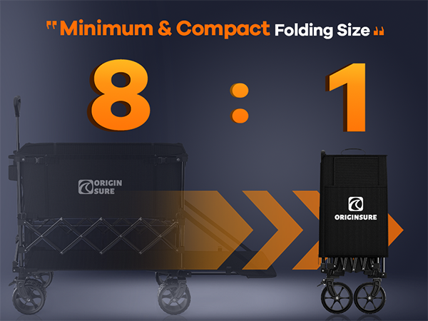 small size easy to fold up and place in the car