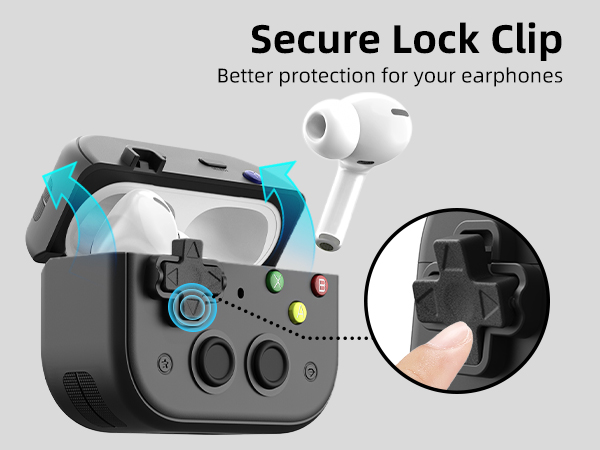 airpods pro 3 case, airpod pro case, airpods pro case with lock, case for airpods pro 3