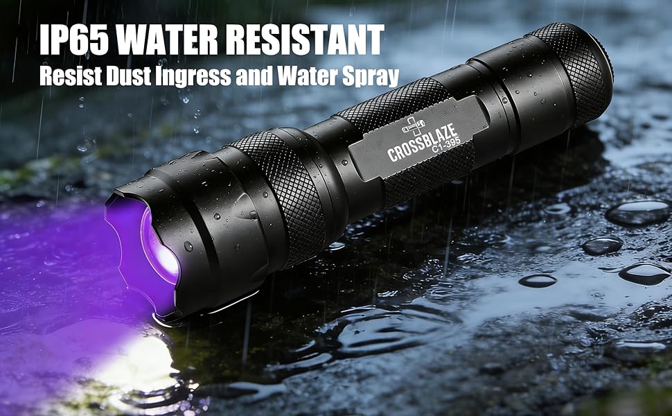IP65 WATER RESISTANT