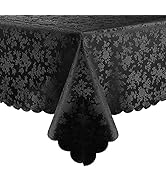 Smiry Rectangle Table Cloth, Waterproof Heavy Duty Vinyl Tablecloths, Wipeable Washable Table Cov...