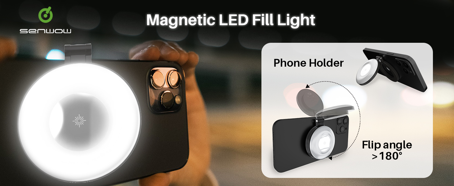 magnetic selfie light