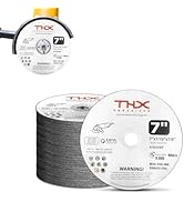 7 Inch Cut Off Wheel,7" x 1/16" x 7/8" Long-Lasting Thin Cutting Wheel,Metal and Stainless Steel ...