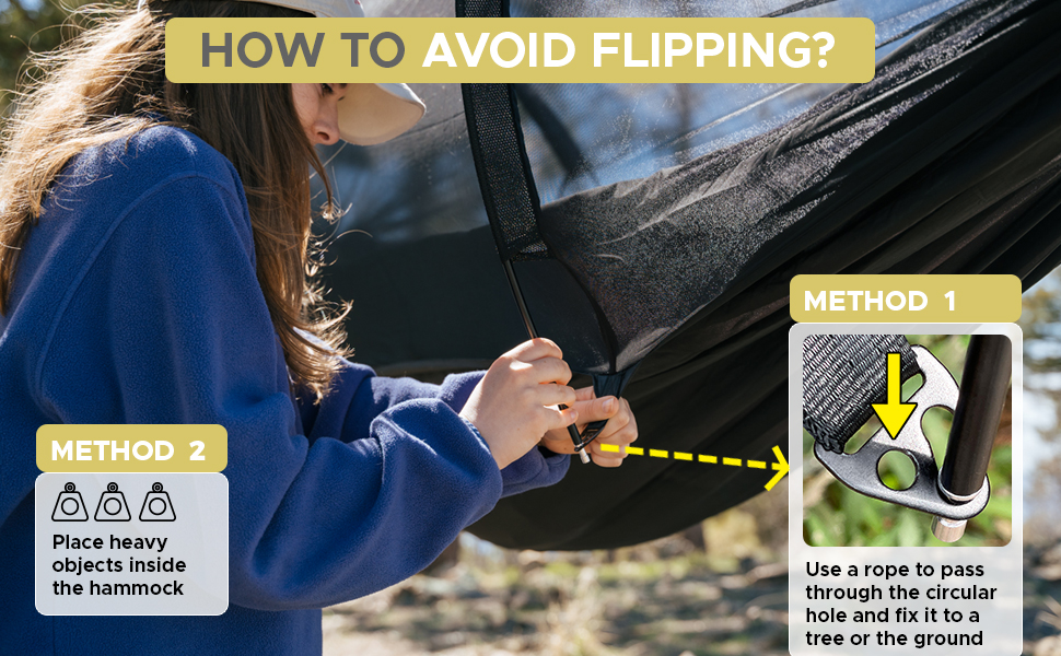 How to avoid flipping?