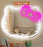 Hello Kit Neon Sign, Anime Neon Sign Dimmable LED USB Powered,Kitty Neon Signs Cat Neon Lamp for ...