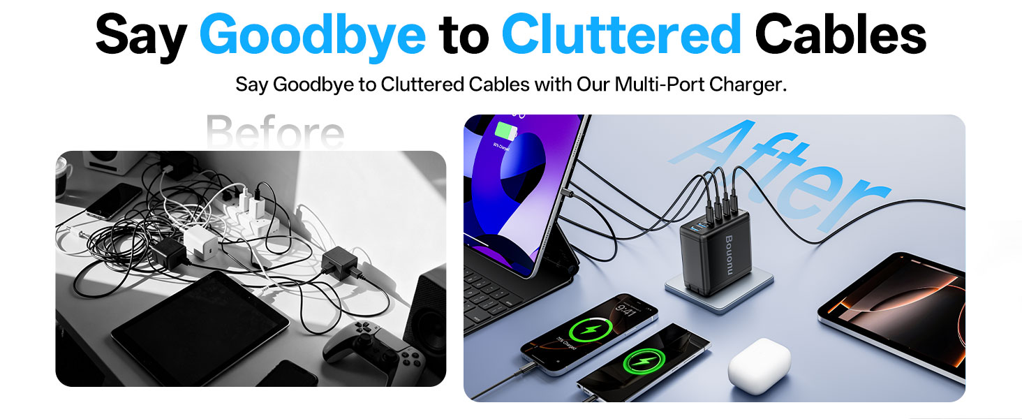 Keep the desk organized