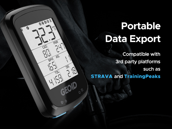 compatiable with strava and trainingpeaks