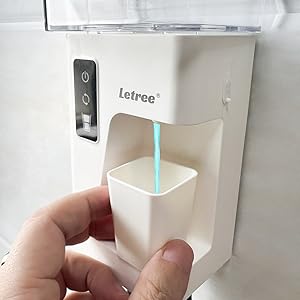 automatic mouthwash dispenser