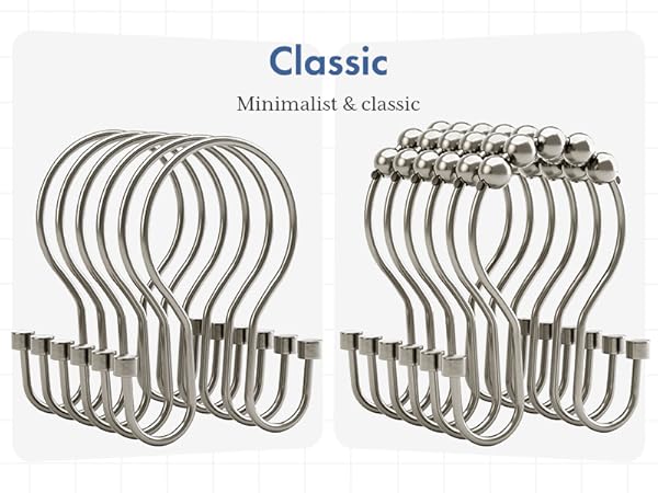 double sided shower curtain hooks shower curtain rod hooks rust proof shower curtain hooks 