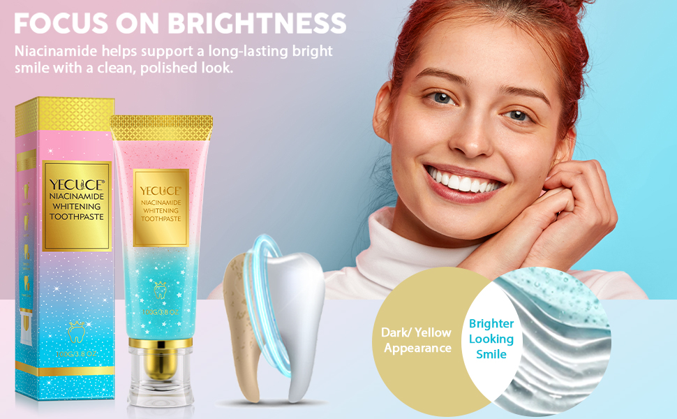 niacinamide whitening toothpaste