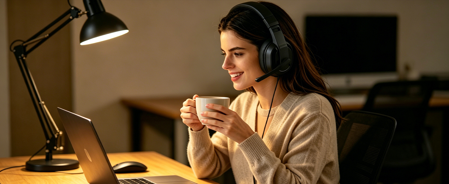 Unilateral headset