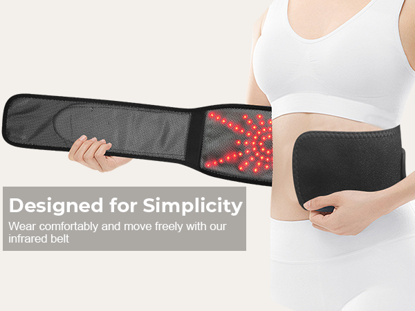 Heating Pad with Massager for Back Pain Relief