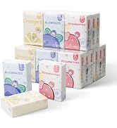 Pocket Tissue, Travel Size Facial Tissue, Fruit Pattern Tissue Packs, Small Individual Tissue Min...