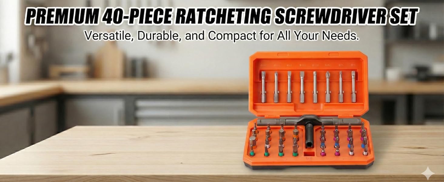 42 in 1 Magnetic Screwdriver Set