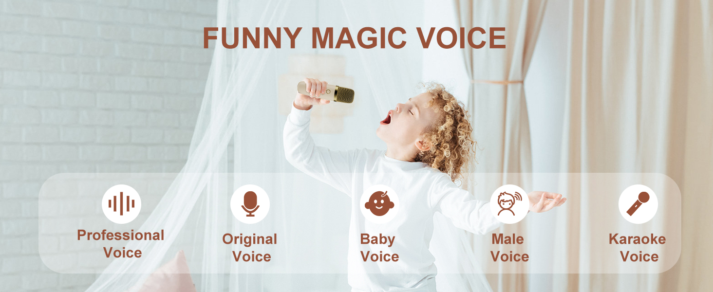 Karaoke machine with stable wireless microphone has a variety of interesting sound options