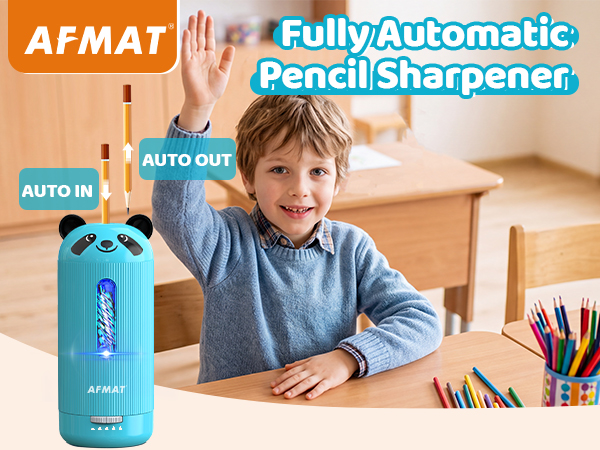 fully automatic pencil sharpener