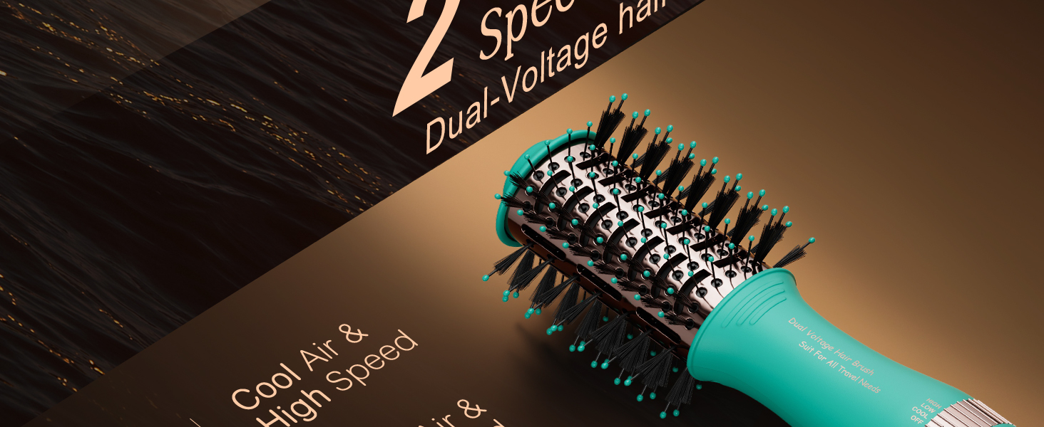 Travel hair tools with 2 Speed &amp;amp; 3 Heat