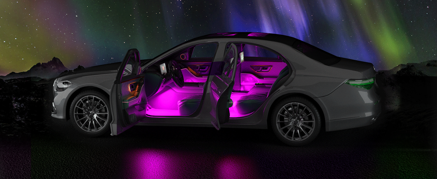 cool jdm car decor interior decorations lexus rx350 accessories interior inside car lights auto